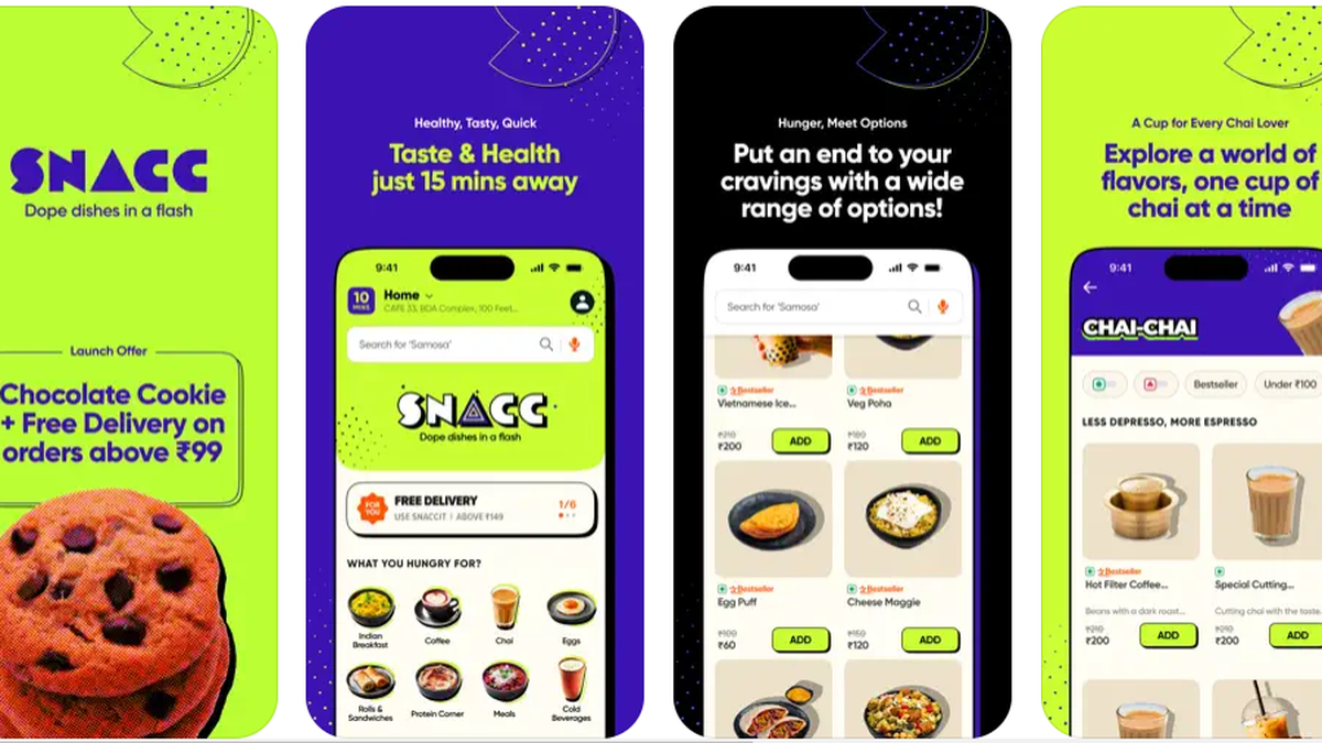 Swiggy launches 10-minute ‘Snacc’ delivery app